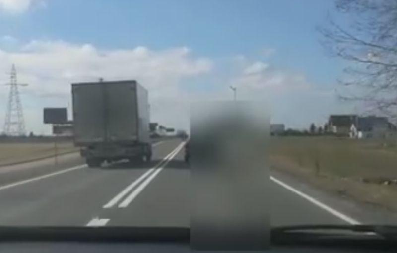 Mężczyzna po narkotykach niebezpiecznie kierował ciężarówką 