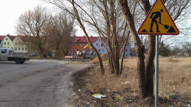 Niespodziewanie niemożliwy przejazd przez 1-go Maja