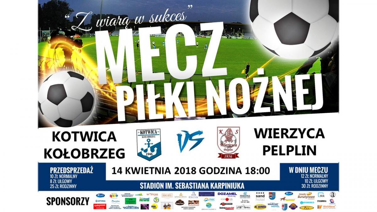 W sobotę z Wierzycą Pelpin