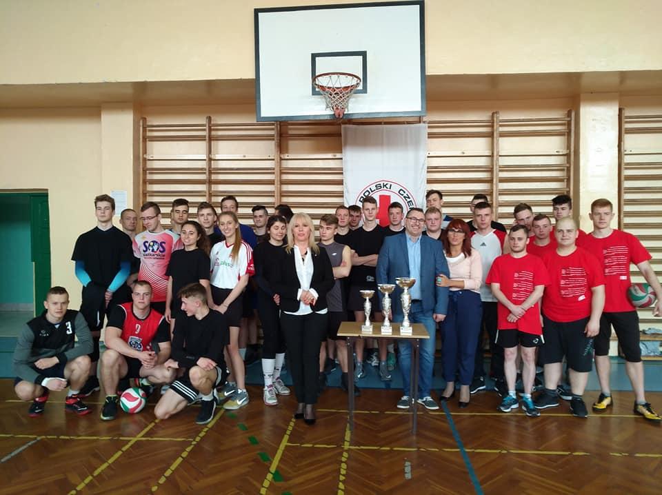 Turniej krwiodawców w piłce siatkowej 