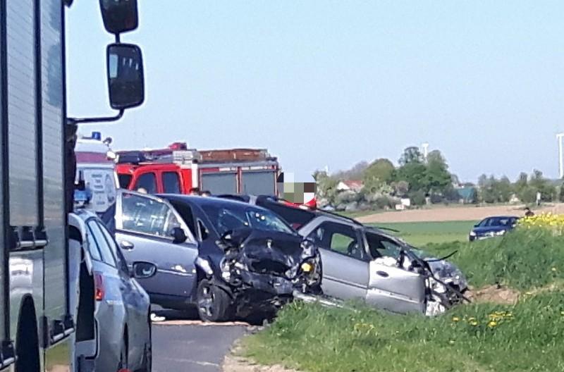 Wypadek pomiędzy Kukinią a Dygowem – nie żyje starsza kobieta