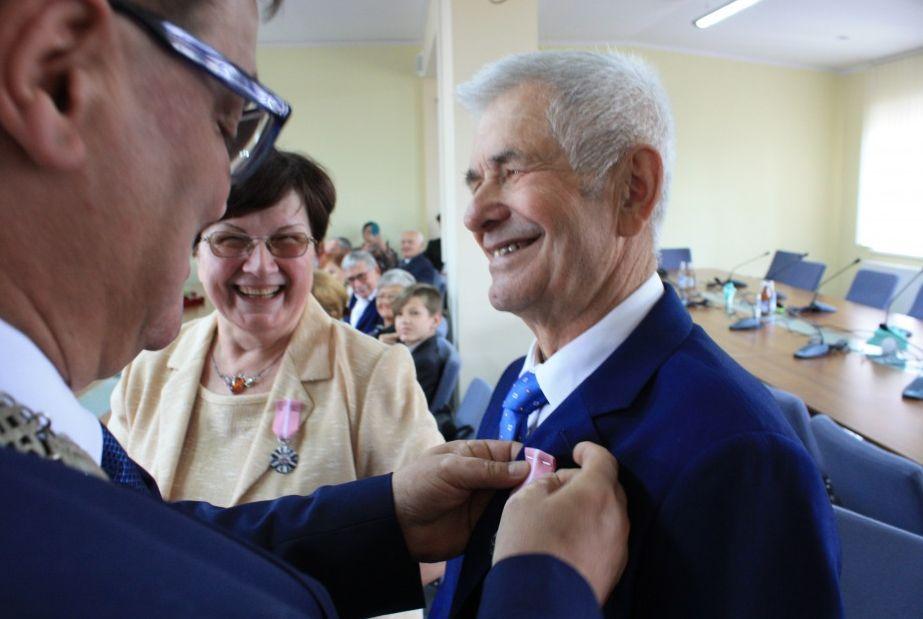 Odznaczeni za długoletnie wspólne życie