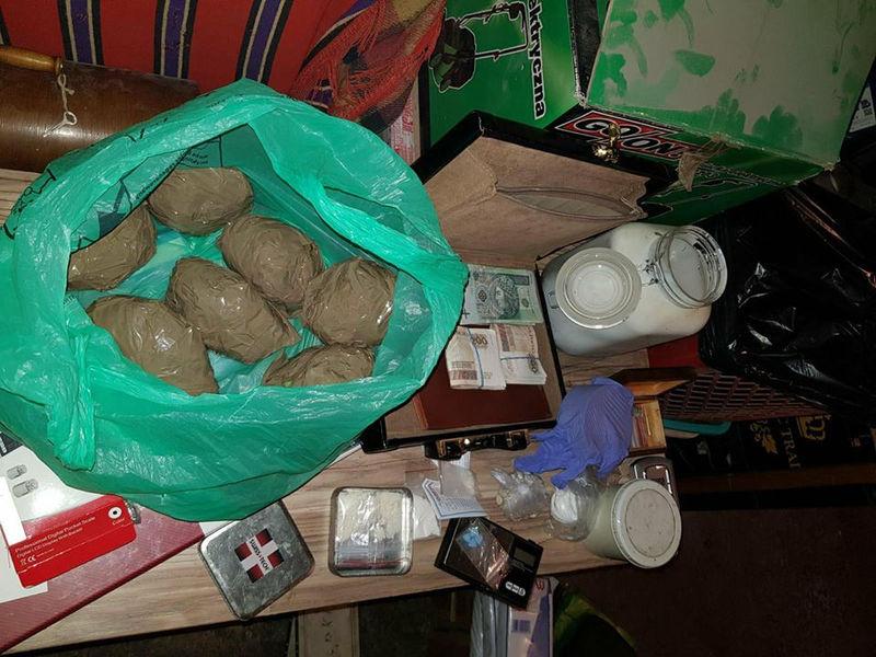 Marihuana, kokaina i amfetamina. 35-latek zatrzymany przez policję