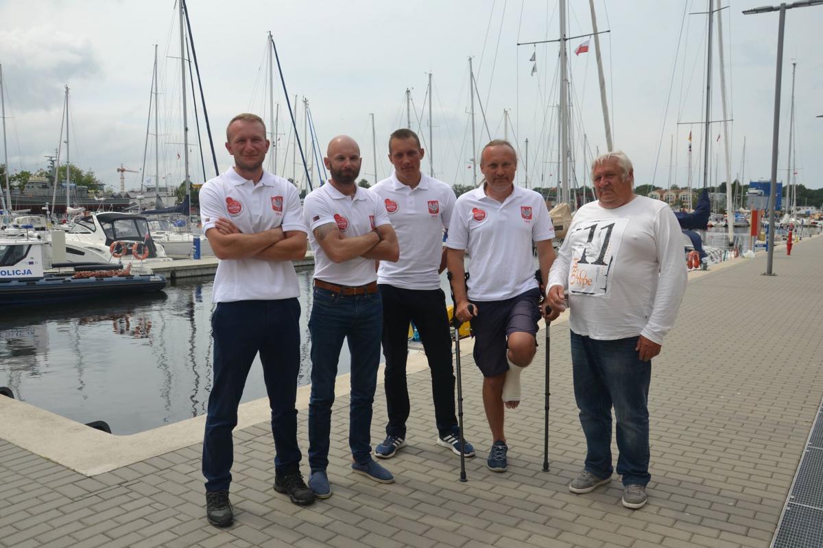 Drewnianą łodzią dopłynęli na Bornholm. 100 km w 30 godzin