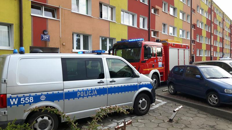 W bloku czuć było gaz