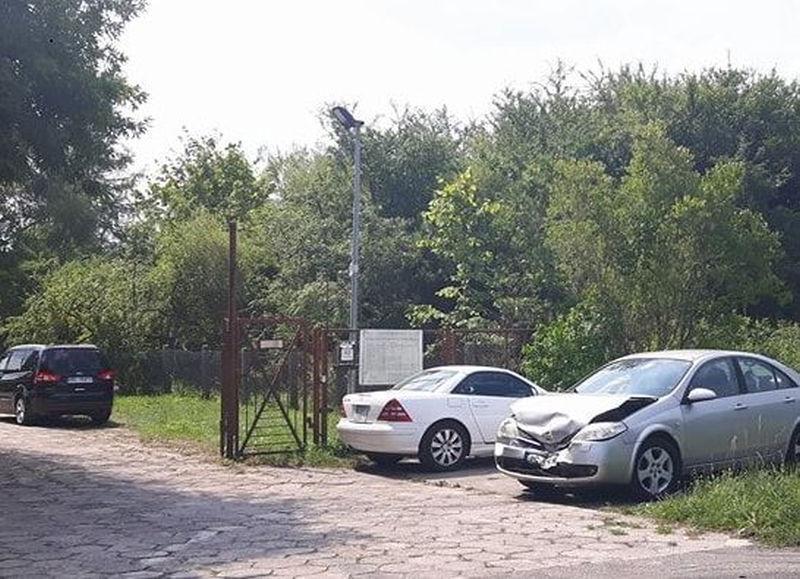 Zderzenie 3 samochodów