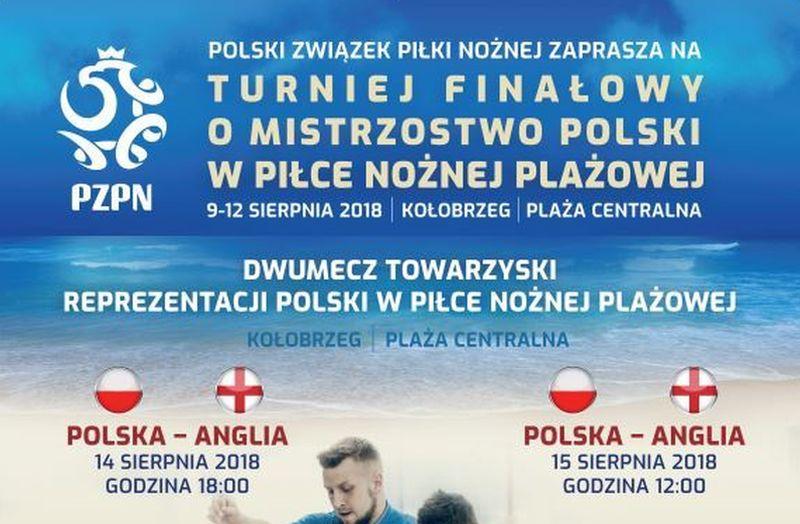 Futbolowe zmagania na kołobrzeskiej plaży 
