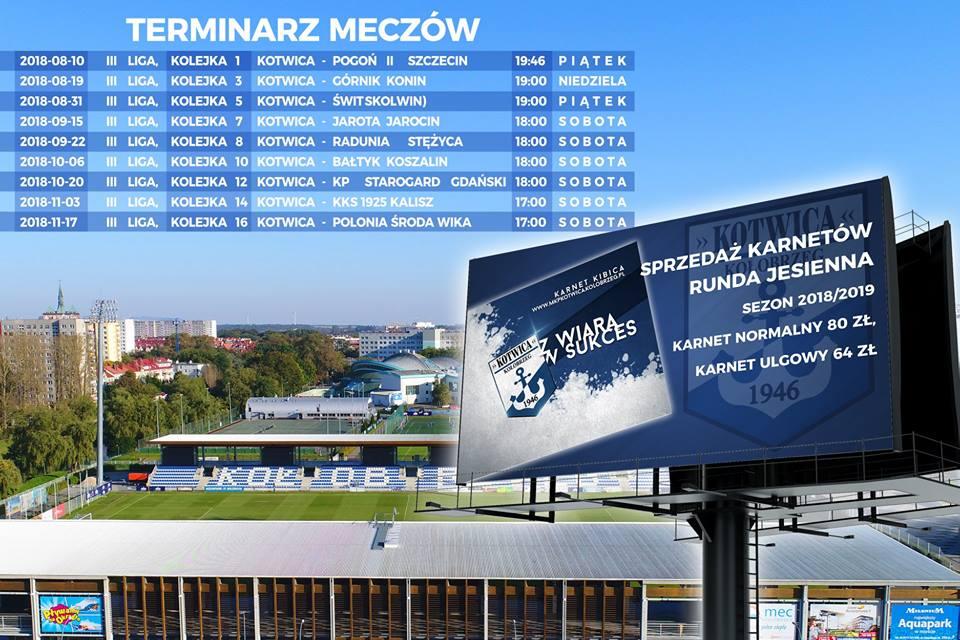 Ruszyła sprzedaż karnetów na mecze Kotwicy