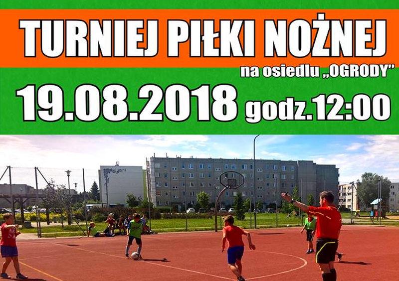 Turniej piłki nożnej na 