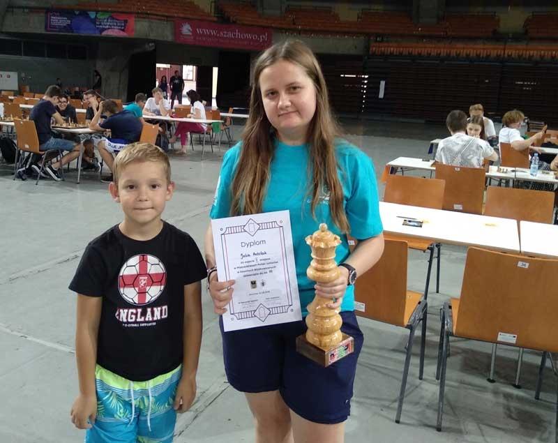 Srebrny medal Mistrzostw Polski Julii