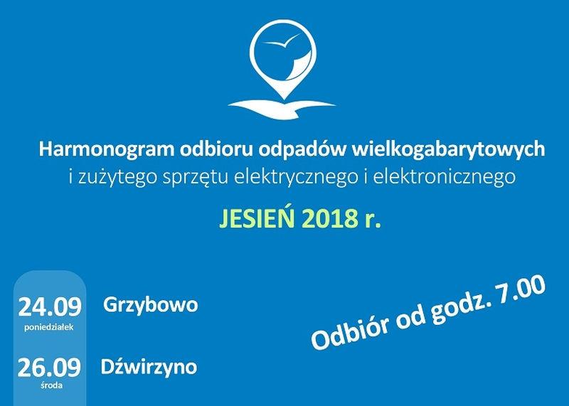 Gmina Kołobrzeg: Jesienny odbiór wielkogabarytów