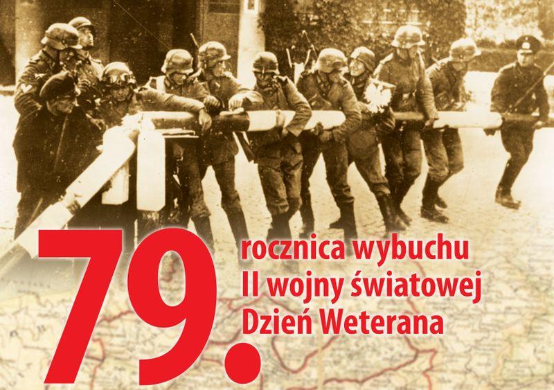 79. rocznica wybuchu II wojny światowej i Dzień Weterana