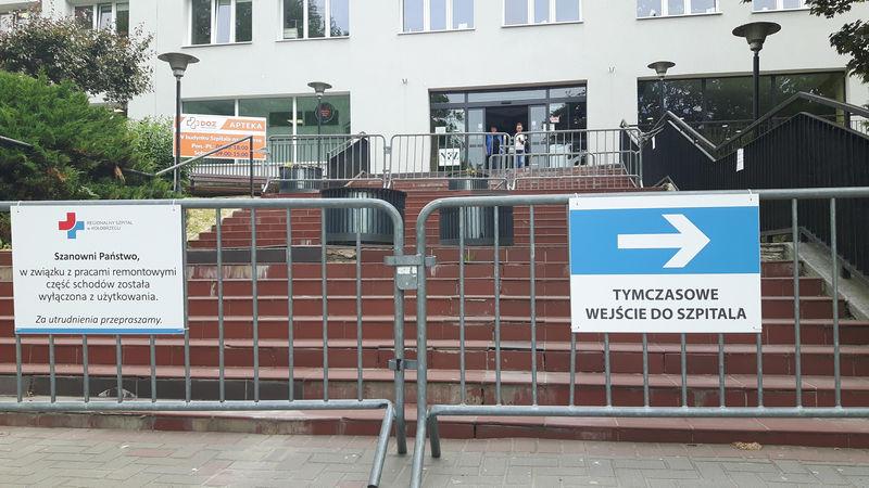 Jest wykonawca nowego wejścia do szpitala. Od września ruszają prace