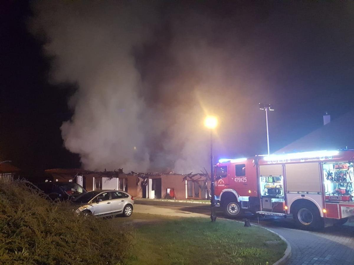 Przyczyny spłonięcia budynku są wciąż nieznane 