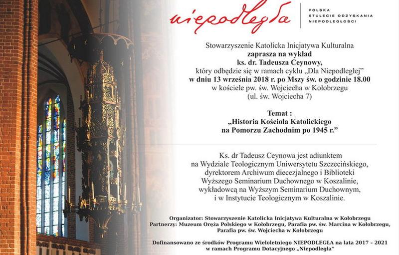 Historia Kościoła Katolickiego na Pomorzu Zachodnim