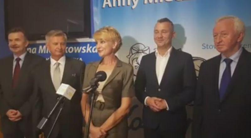 Lewica popiera Mieczkowską (video)