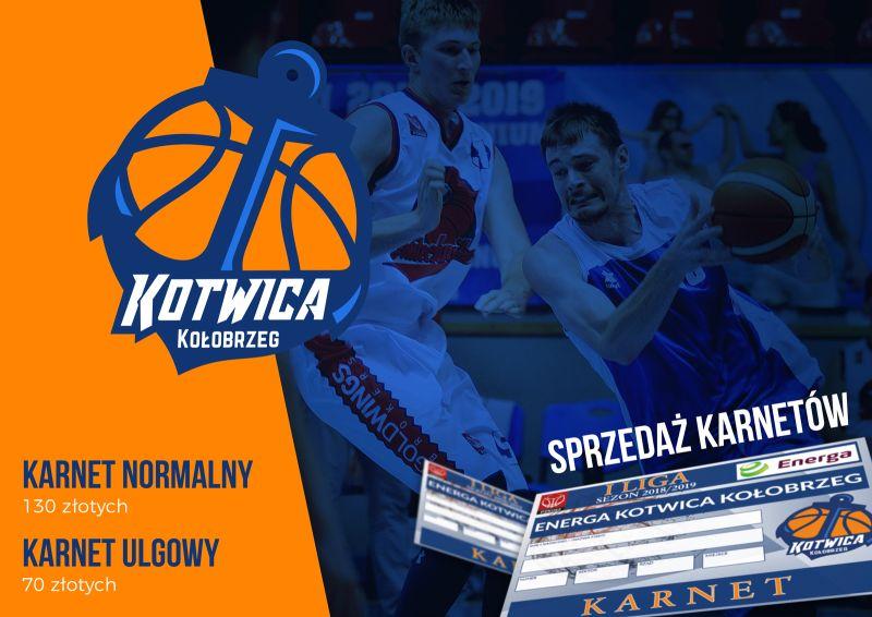 Rusza sprzedaż karnetów na mecze koszykarskiej Kotwicy