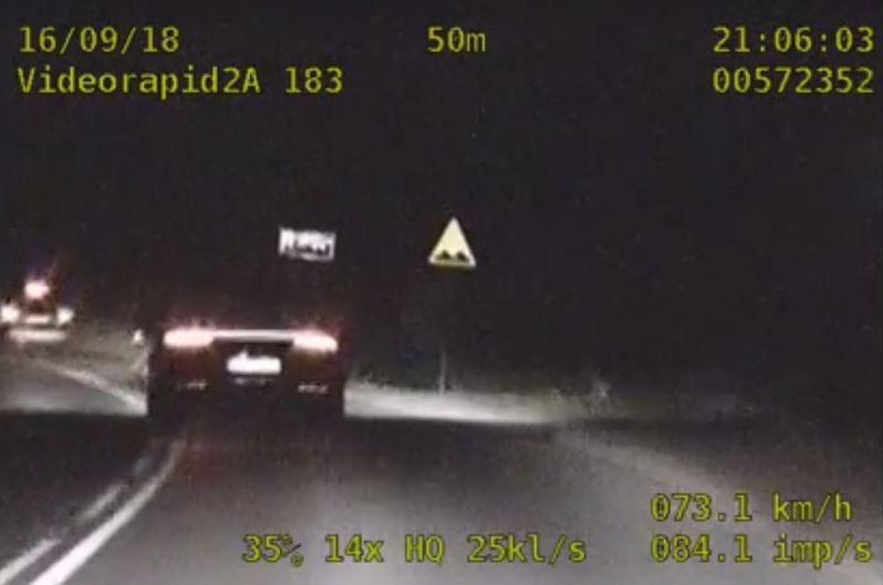 Kierowca rozpędzonego Porsche ignorował znaki 