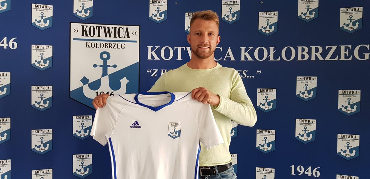 Michał Przybyła piłkarzem Kotwicy Kołobrzeg