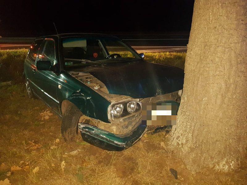 Po zderzeniu znowu zniknął kierowca (Foto)