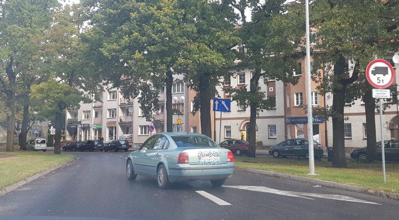 Pomimo wymalowania znaków jest problem