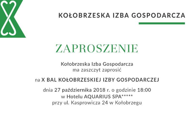 X Bal Kołobrzeskiej Izby Gospodarczej