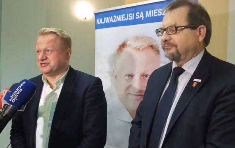Woźniak z poparciem Sieradzkiego