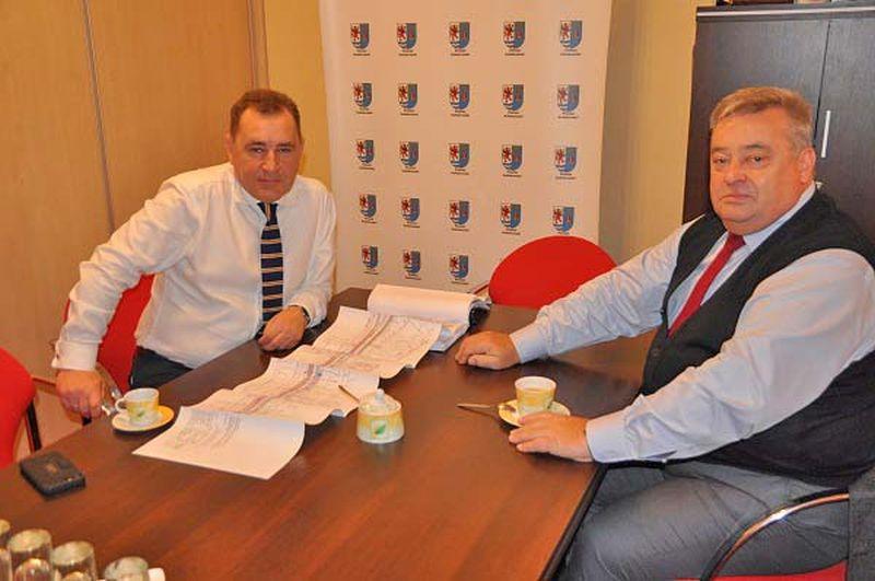 W Starostwie o współpracy z Gminą Kołobrzeg 