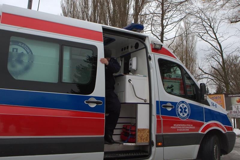 Mężczyzna zmarł na ulicy
