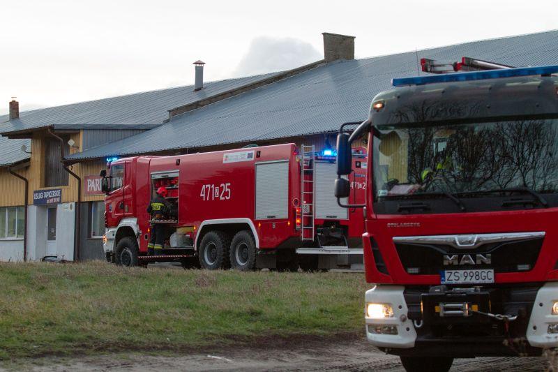 Paliła się stolarnia w Budzistowie 