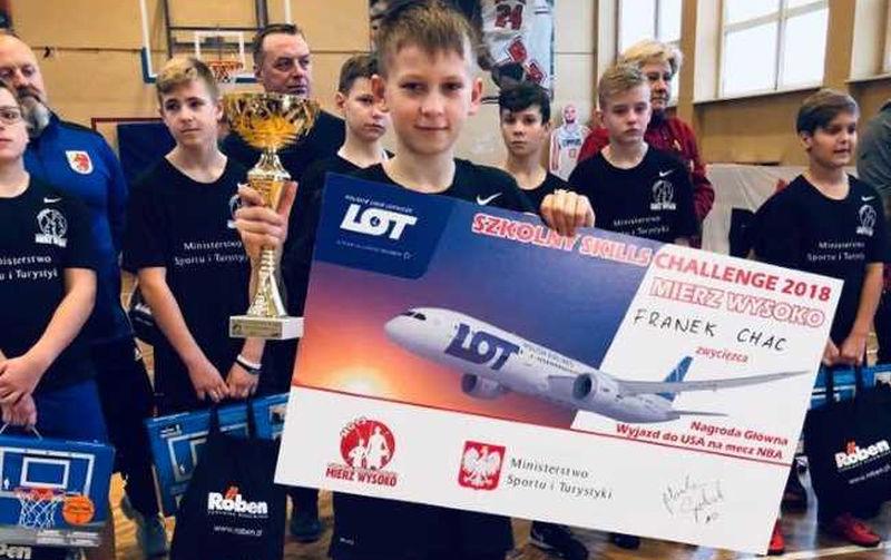 Kołobrzeżanin wygrał Skills Challenge. Pojedzie na mecz NBA