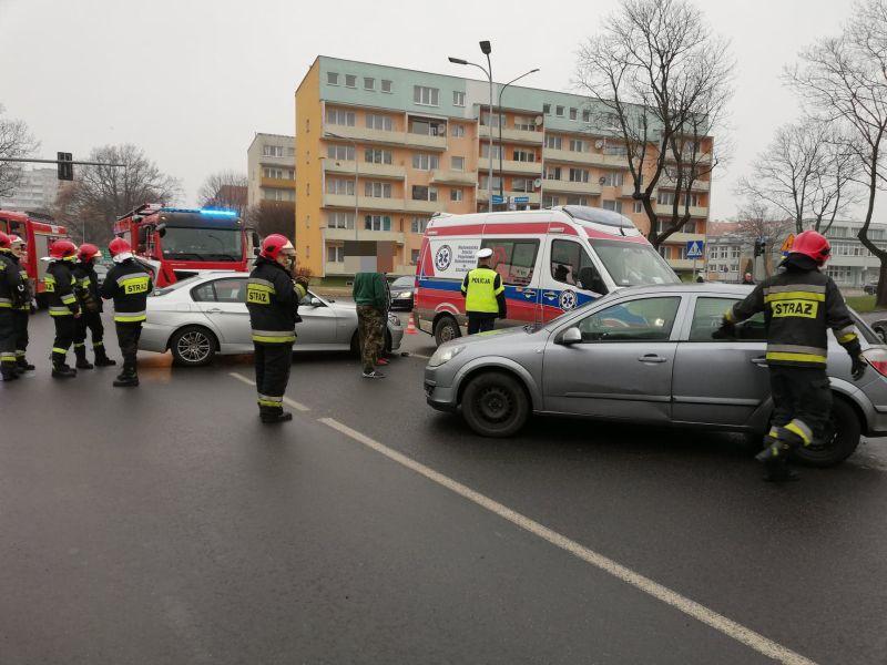 Kolizja w centrum miasta (Foto)
