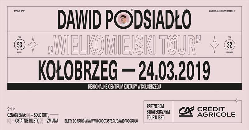 Dawid Podsiadło zagra drugi koncert w Kołobrzegu