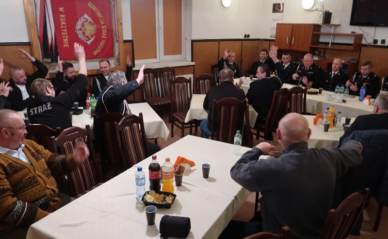 Zarząd OSP Korzystno z absolutorium 