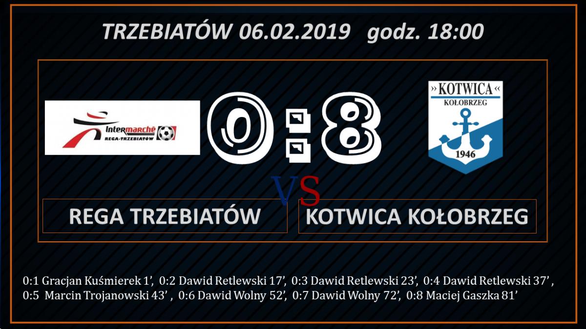 Kotwica rozgromiła Regę Trzebiatów