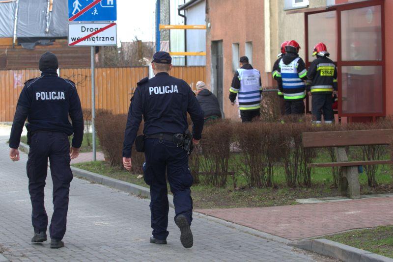 Tym razem rozpylono cuchnącą substancję w bloku przy Krzywoustego