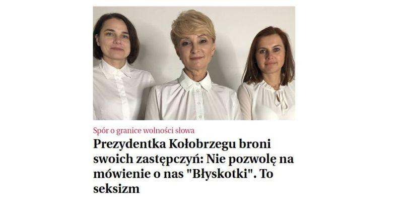 Sprawa obraźliwych komentarzy w ogólnopolskich mediach