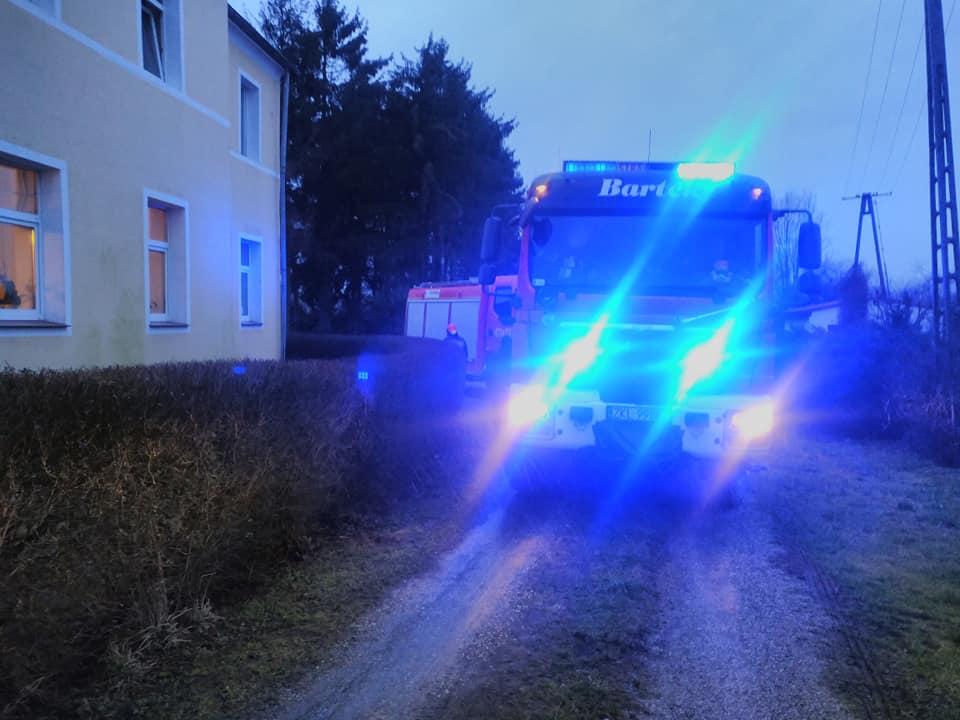 Jedna osoba odwieziona do szpitala po podtruciu czadem 