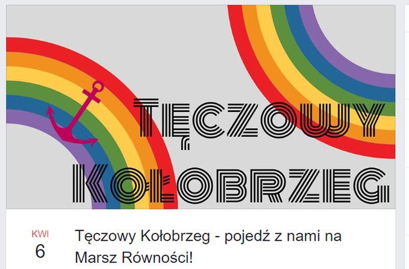 Tęczowy Kołobrzeg zaprasza na Marsz Równości
