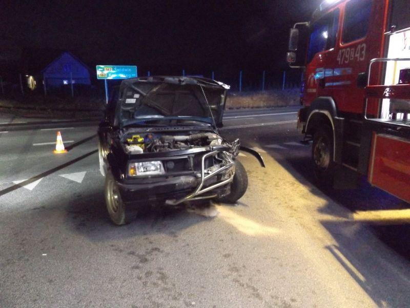 Dwie kolizje na terenie Gościna (foto)