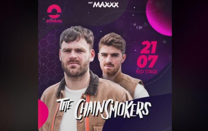 The Chainsmokers pierwszą gwiazdą tegorocznego Sunrise. Od 1 marca rusza przedsprzedaż biletów