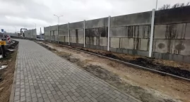 Mur na granicy? Nie to ekrany akustyczne... Mamy komentarz inwestora - GDDiKA