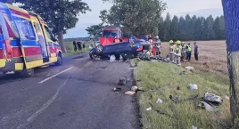 Tragiczny wypadek pod Kołobrzegiem. Nie żyje młody kierowca