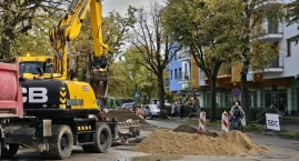 Remont Okopowej. Zamknięty dodatkowy odcinek drogi