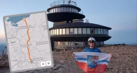 Z Kołobrzegu na szczyt Śnieżki w 43 godziny. Niezwyk&hellip;