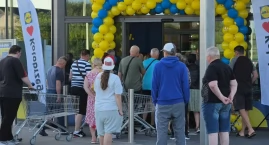 Nowy Lidl otwarty. Od rana przyciągał pierwszych klientów