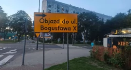 Uwaga kierowcy! Czasowe zamknięcie ul. Bogusława X