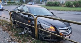Uderzyła w barierki. Mogła być pod wpływem alkoholu