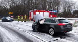 Wypadek w Kołobrzegu. Dwie osoby poszkodowane