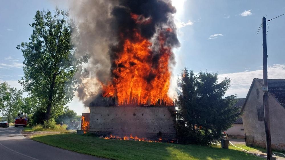 Pożar w Czadrowie